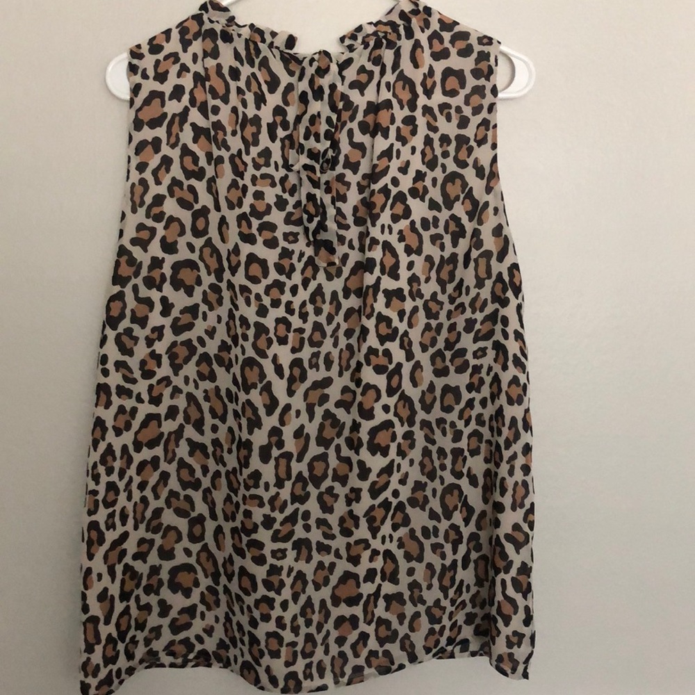 LOFT Leopard Top - Picture 3 of 4